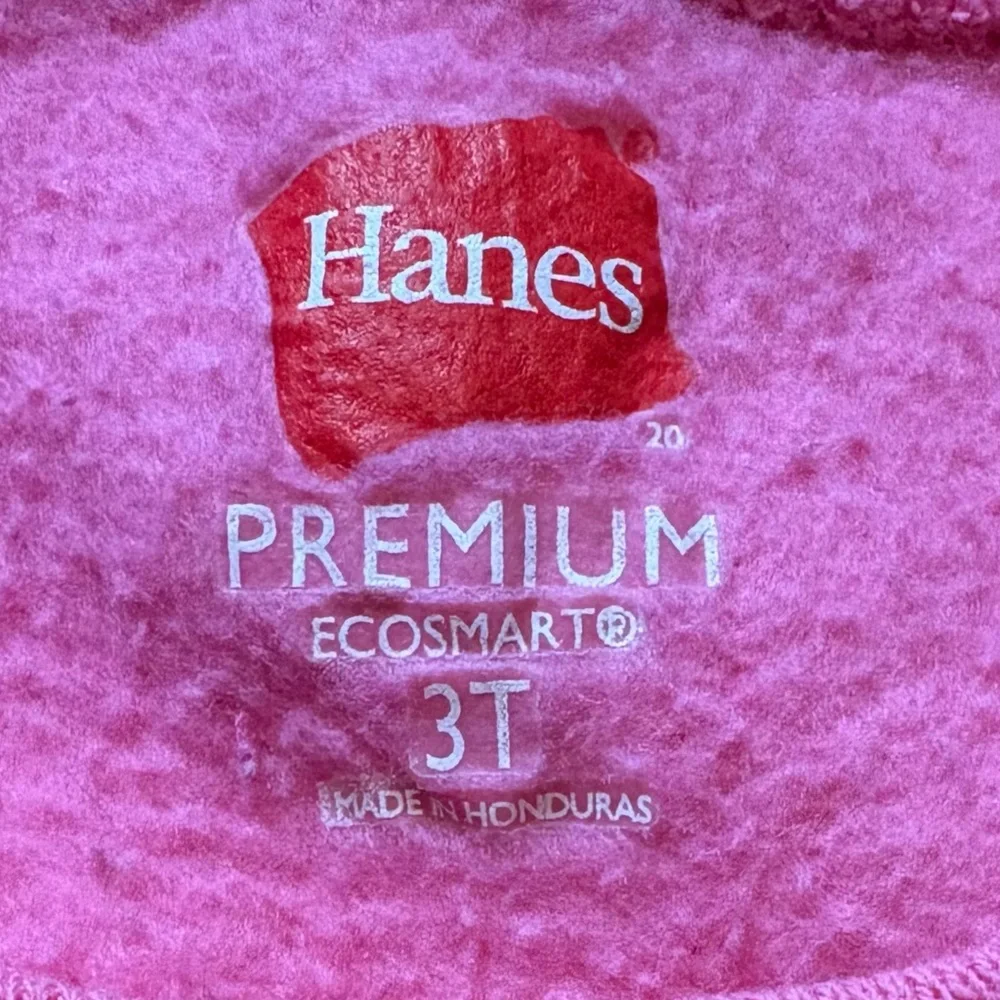 Hanes Premium ‘SWEETHEART’ Sweatshirt and Pants Set, EcoSmart Fabric, Size 3T